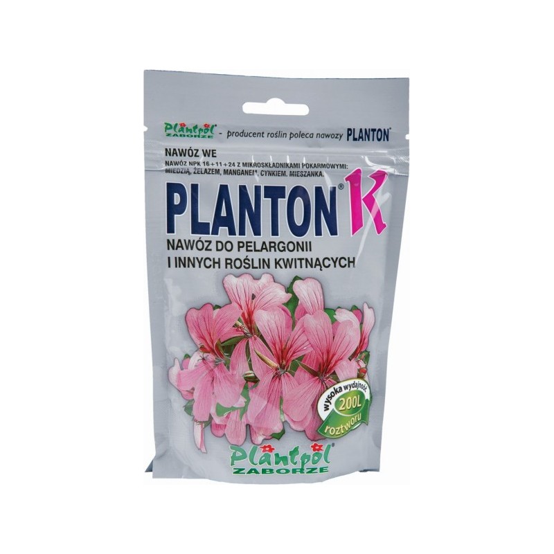 Planton K – nawóz do pelargonii 200g Planton K – nawóz do pelargonii 200g