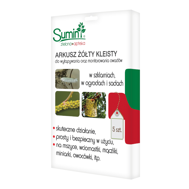Żółte lepy 5szt Sumin Żółte lepy 5szt Sumin