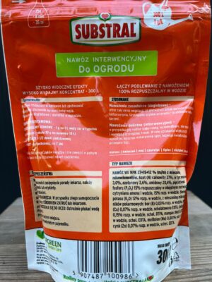 SUBSTRAL Magiczna Siła do Ogrodu 300 g
