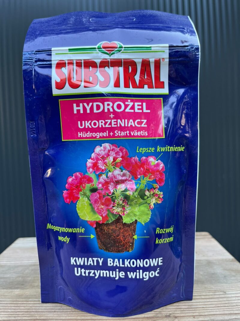 Hydrożel + Ukorzeniacz Kwiaty Balkonowe 100 g Substral