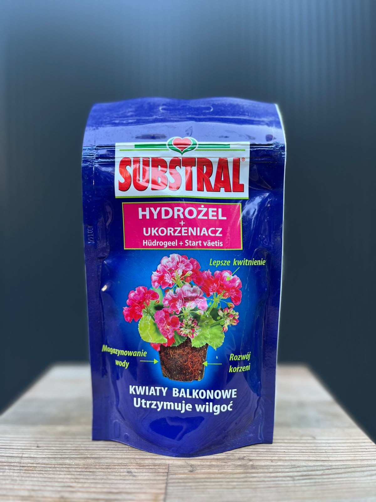 Hydrożel + Ukorzeniacz Kwiaty Balkonowe 100 g Substral