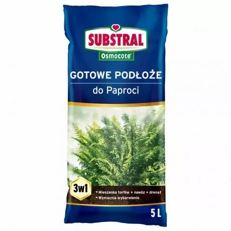 SUBSTRAL Gotowe podłoże do Paproci 5L SUBSTRAL Gotowe podłoże do Paproci 5L