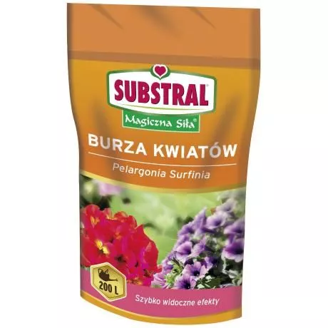 SUBSTRAL Nawóz Magiczna Siła Burza Kwiatów 200g SUBSTRAL Nawóz Magiczna Siła Burza Kwiatów 200g