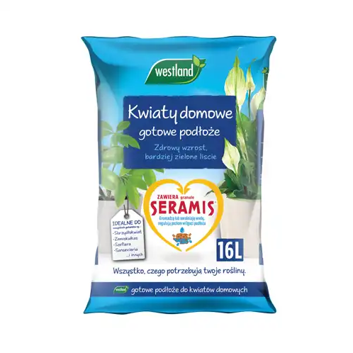 Kwiaty domowe gotowe podłoże 16l Westland Kwiaty domowe gotowe podłoże 16l Westland