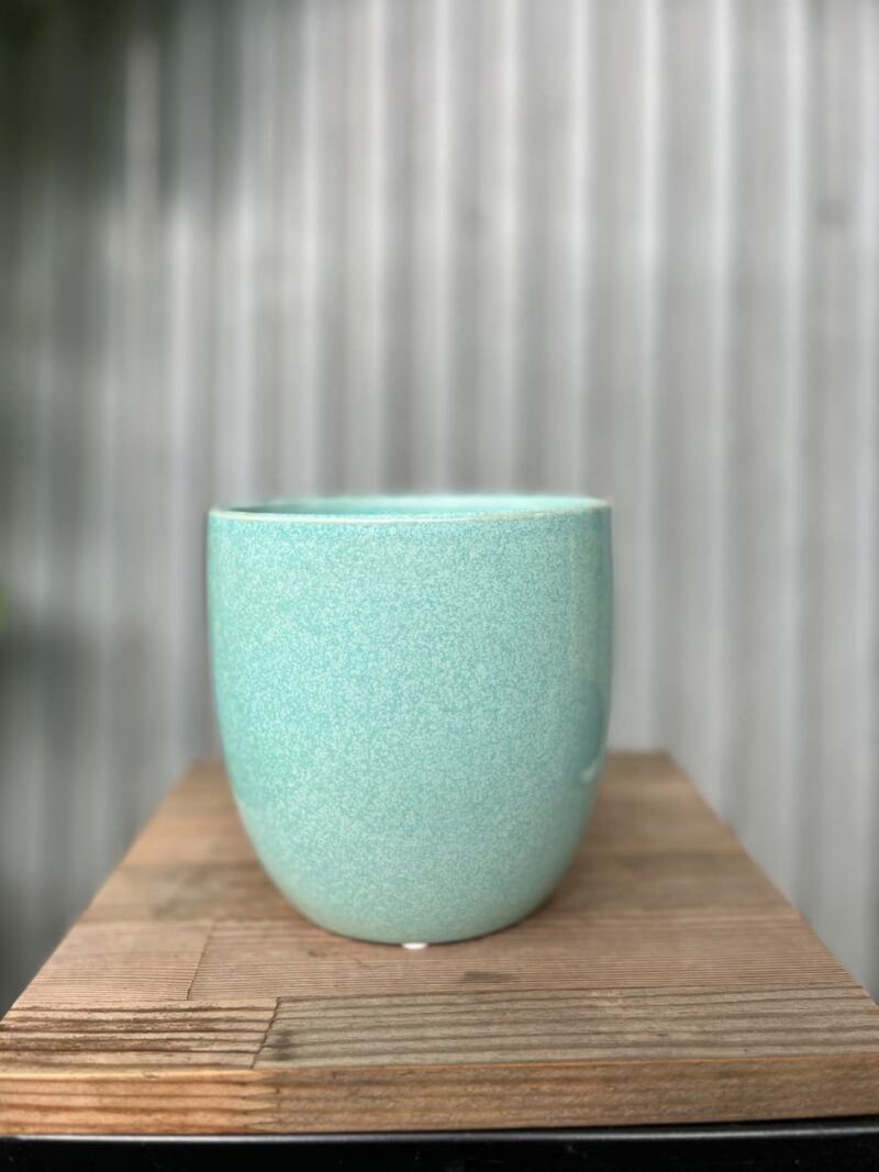 Osłonka ceramiczna 13 cm – turkusowa