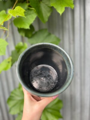 Osłonka ceramiczna 13 cm – petrolowa