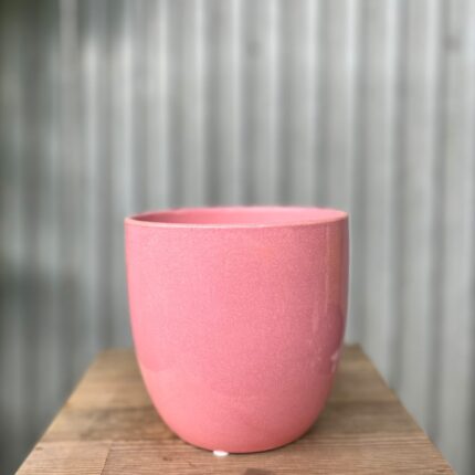 Osłonka ceramiczna różowa 13 cm