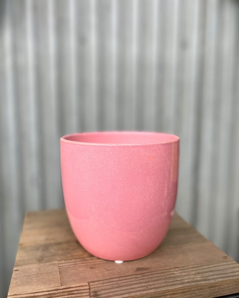 Osłonka ceramiczna różowa 13 cm