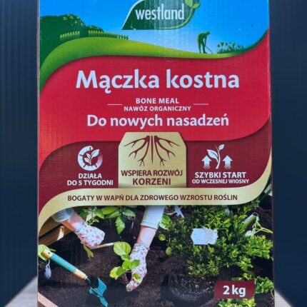 Mączka kostna Westland 2 kg – naturalny nawóz do nowych nasadzeń