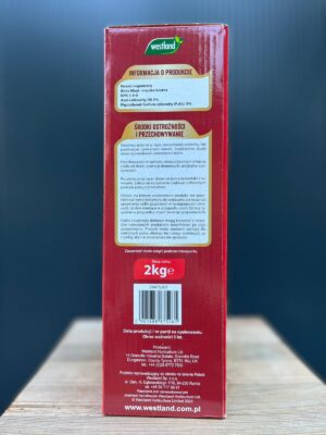 Mączka kostna Westland 2 kg – naturalny nawóz do nowych nasadzeń